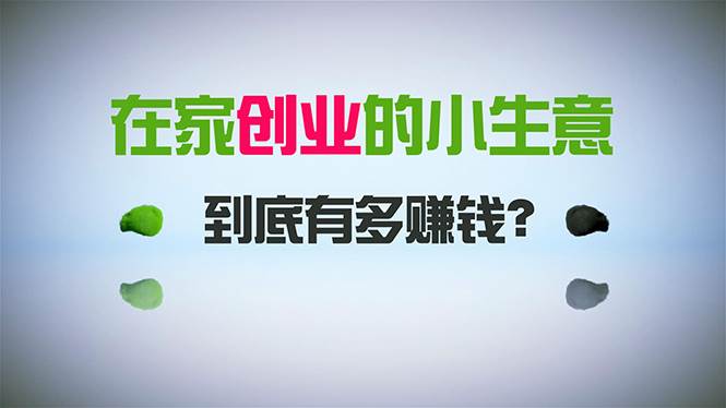 在家创业，日引300+创业粉，一年收入30万，闷声发财的小生意，比打工强-零点科技